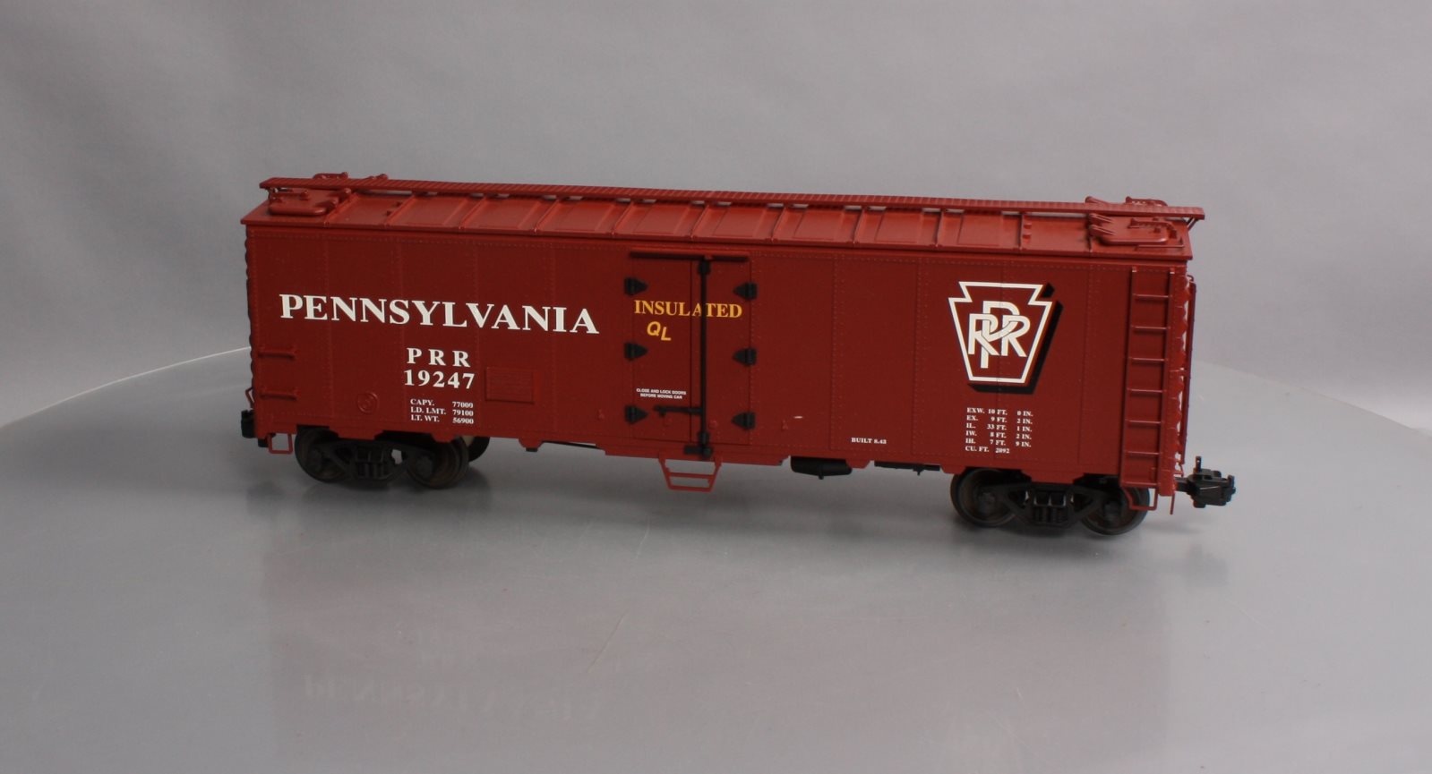 USA Trains 16517 G Pennsylvania Railroad 40' Refrigerator Car #19247