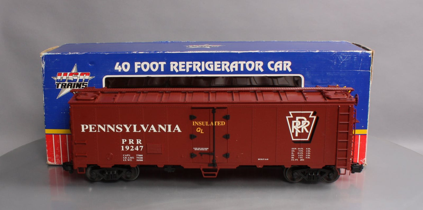 USA Trains 16517 G Pennsylvania Railroad 40' Refrigerator Car #19247