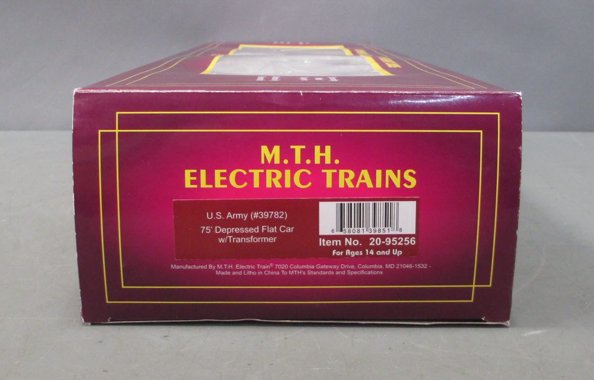 MTH 20-95256 US Army 75' Depressed Flat