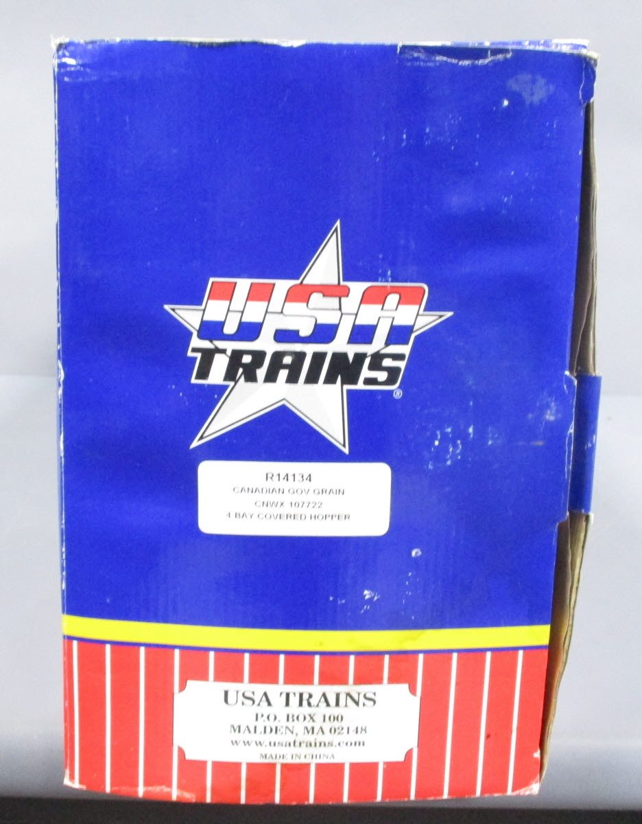 USA Trains R14134 Canadian Government 4-Bay Center Flow Grain Hopper #107722