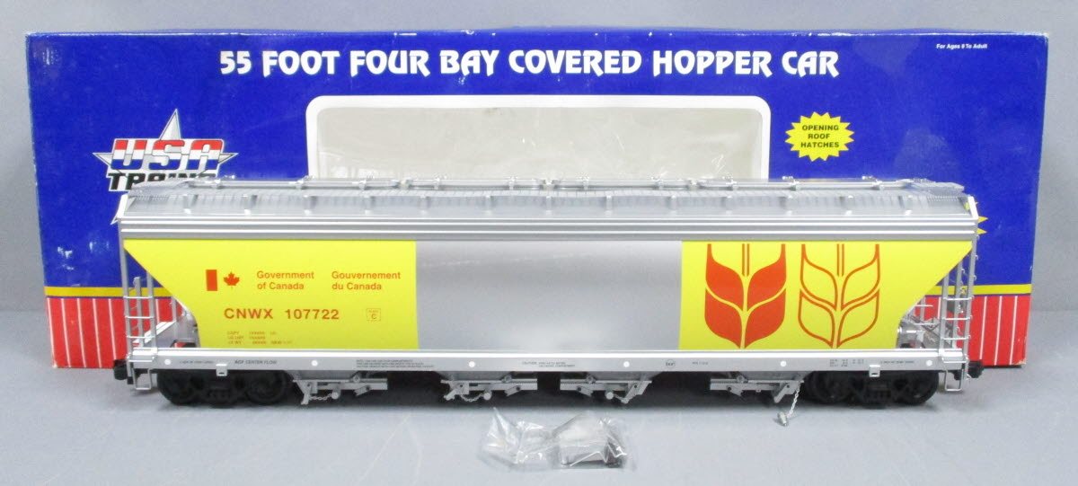 USA Trains R14134 Canadian Government 4-Bay Center Flow Grain Hopper #107722