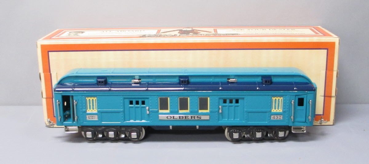 Lionel 11-40041 STD. Gauge 2Tone Blue Comet Baggage Car #432