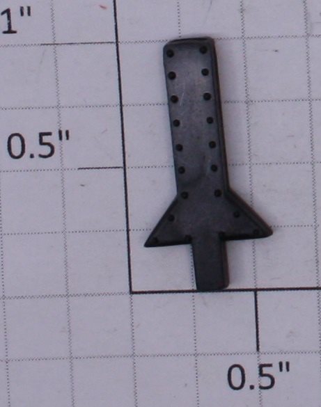 K-Line K6900-01-04 Black Flat Car Stake