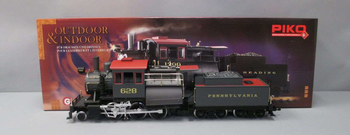Piko 38242 G Pennsylvania Camelback 2-6-0 Locomotive with Sound #628