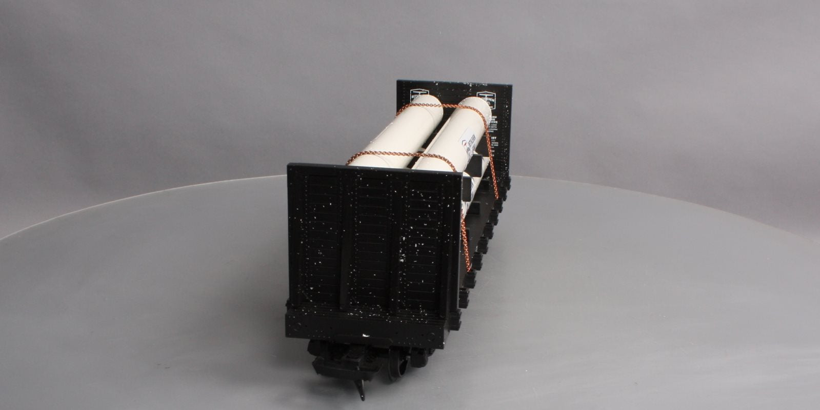 USA Trains R17613A G Bethlehem Steel Pipe Load Flat Cars #1011 Bethlehem Steel