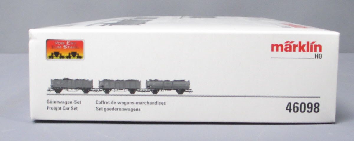 Marklin 46098 Freight Gondola 3-Car Set