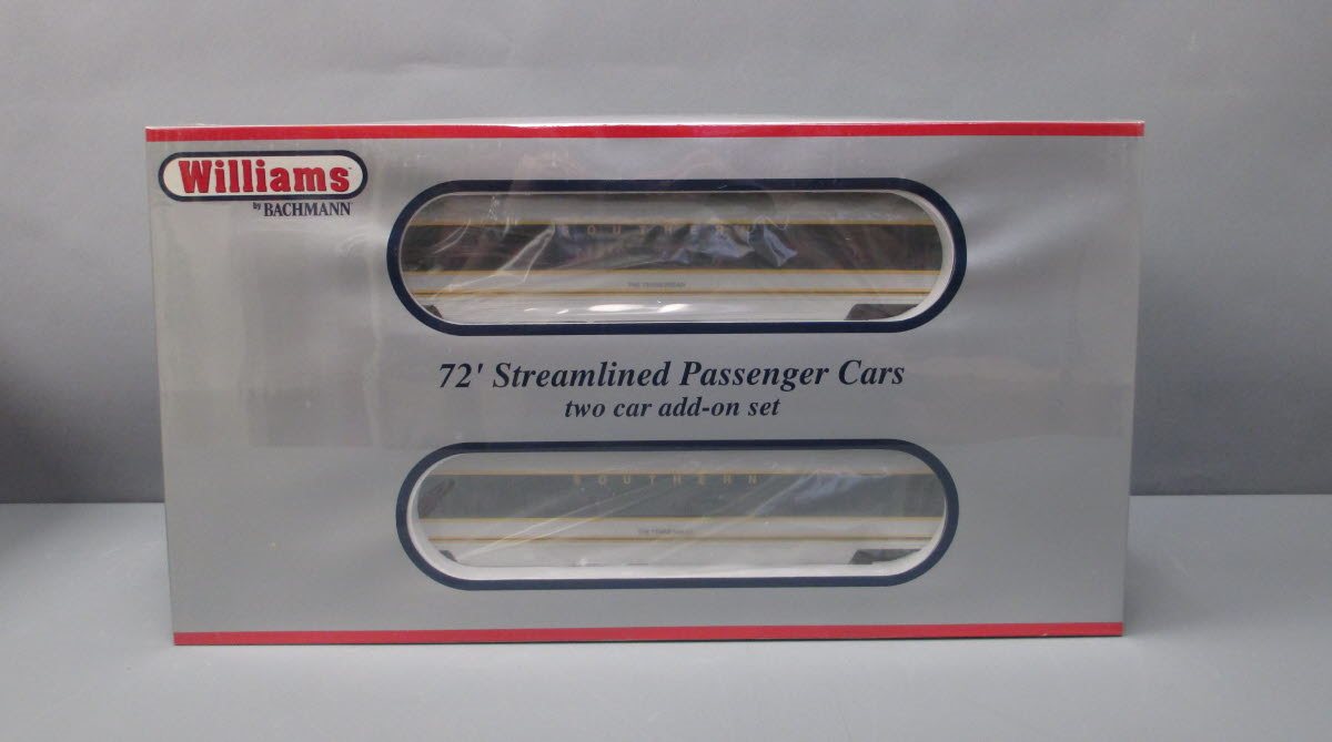 Williams 43111 Southern 72 Ft. Streamline Passenger 2-Pack