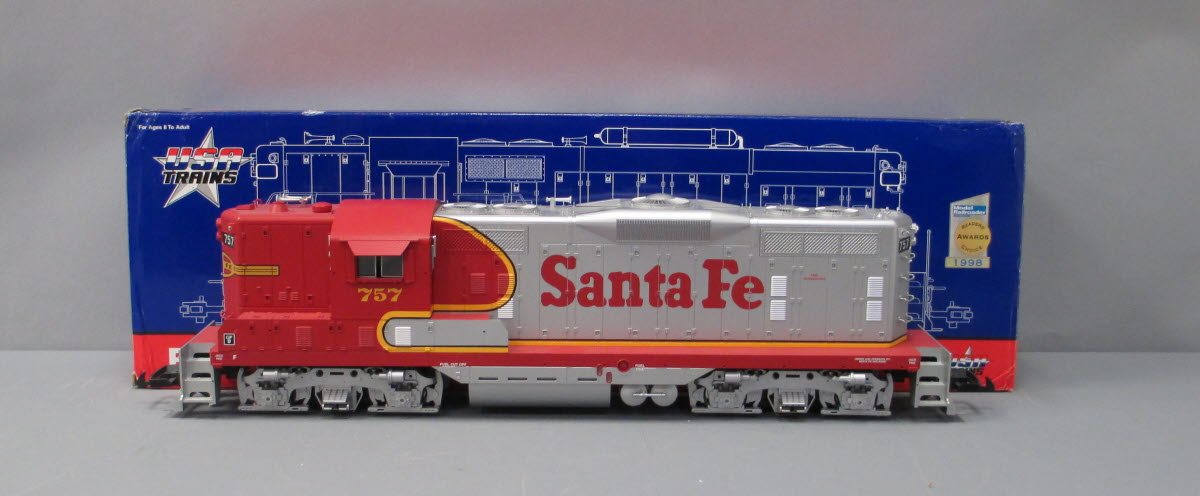 USA Trains R22107 G Scale Santa Fe EMD GP9 Diesel Locomotive #752