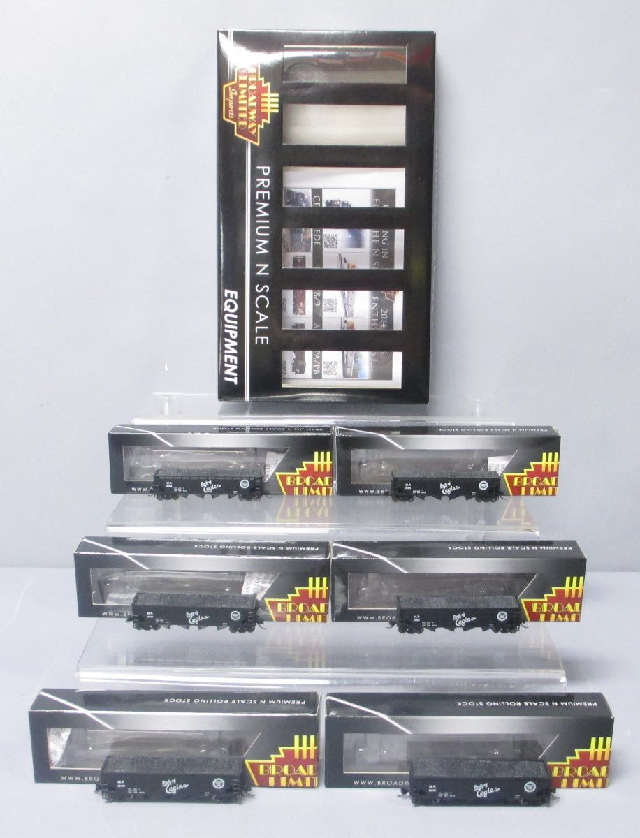 Broadway Limited 3196 N MP ARA 70-Ton 4-Bay Hopper w/Load Set B (Pack of 6)