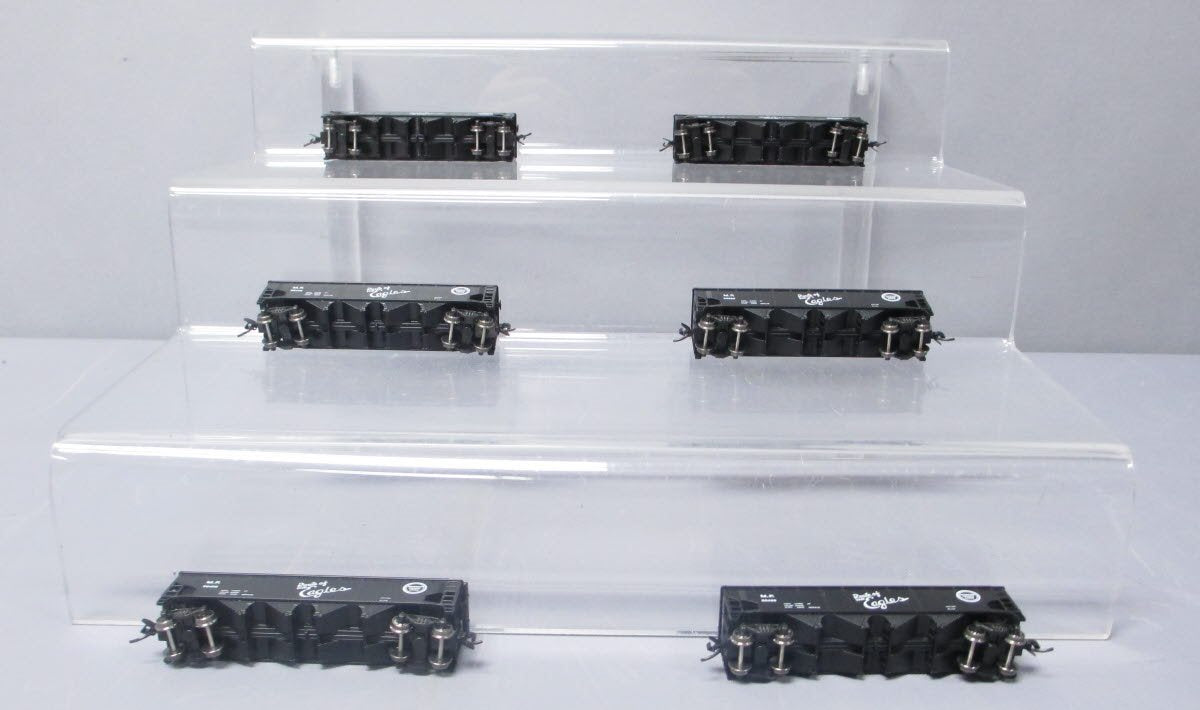 Broadway Limited 3196 N MP ARA 70-Ton 4-Bay Hopper w/Load Set B (Pack of 6)