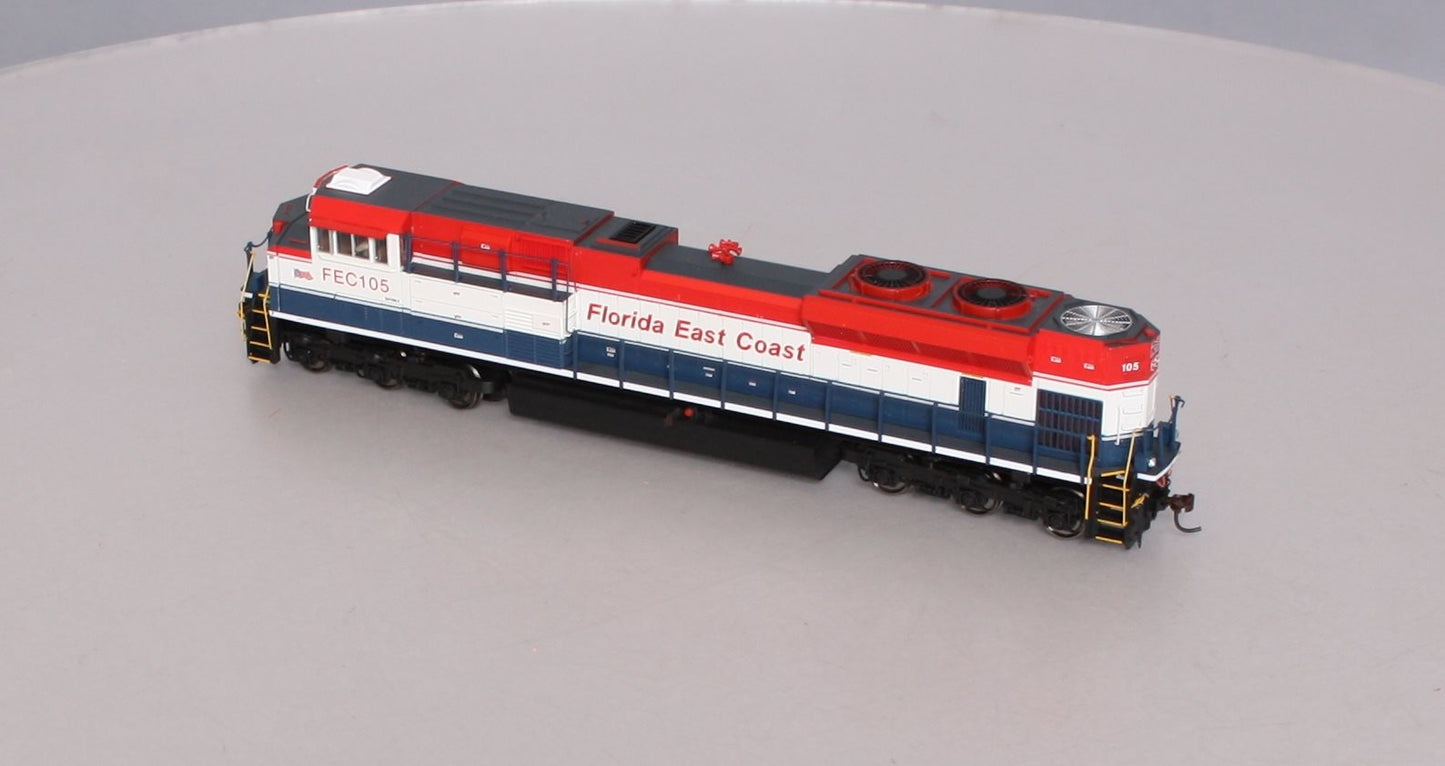 MTH 80-2030-0 HO Scale  FEC  SD70M-2 Diesel Engine #105 with NMRA Socket