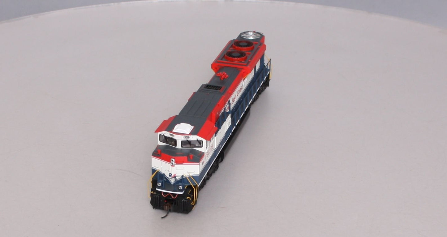 MTH 80-2030-0 HO Scale  FEC  SD70M-2 Diesel Engine #105 with NMRA Socket