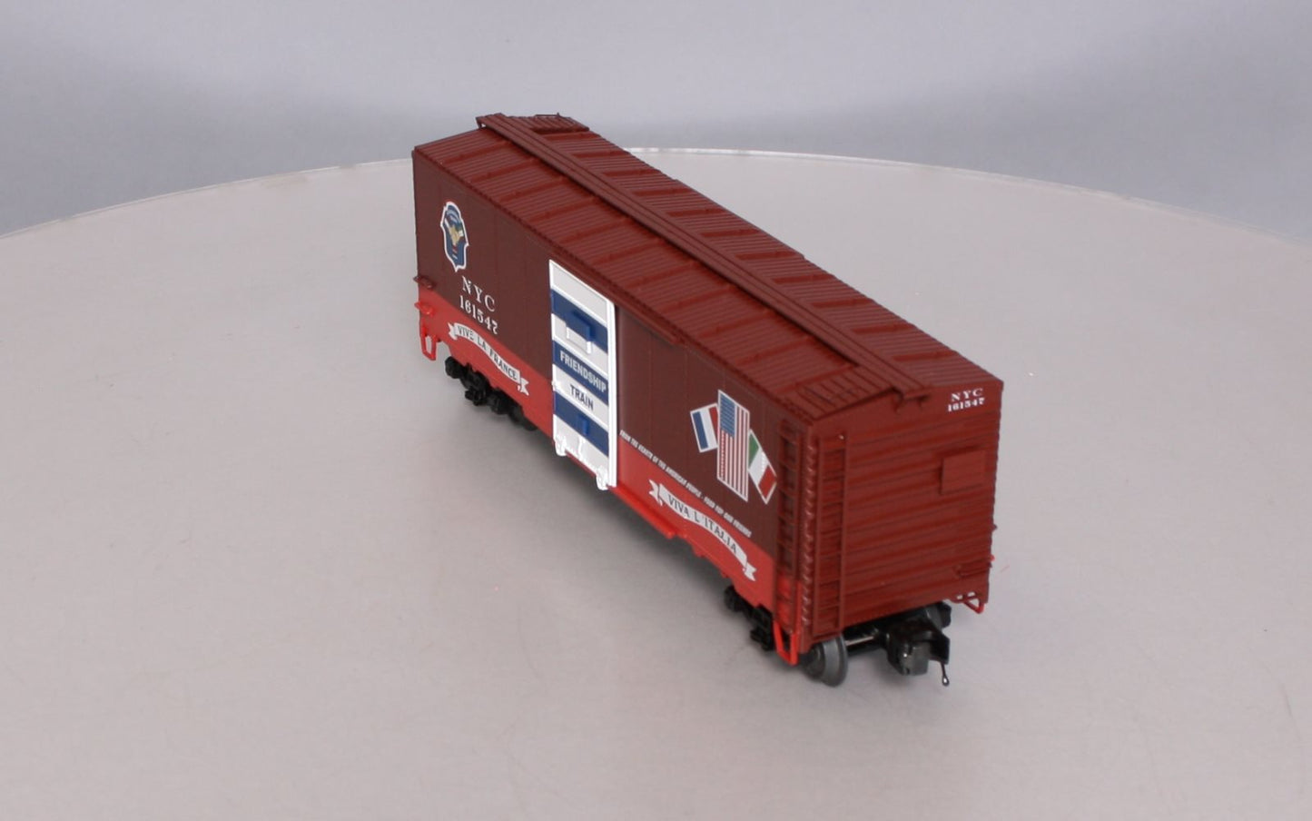 MTH 20-93522 NYC 1947 Friendship Train 40' AAR Box Car #161547