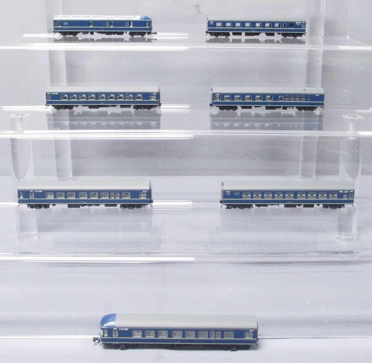 Kato 10-1591 N Series 20 Sleeper Car Basic Set (Set of 7)