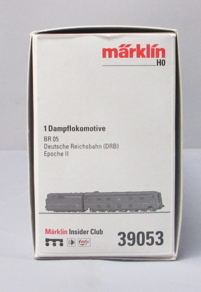 Marklin 39053 HO Scale DRG Class 05 Steam Locomotive & Tender