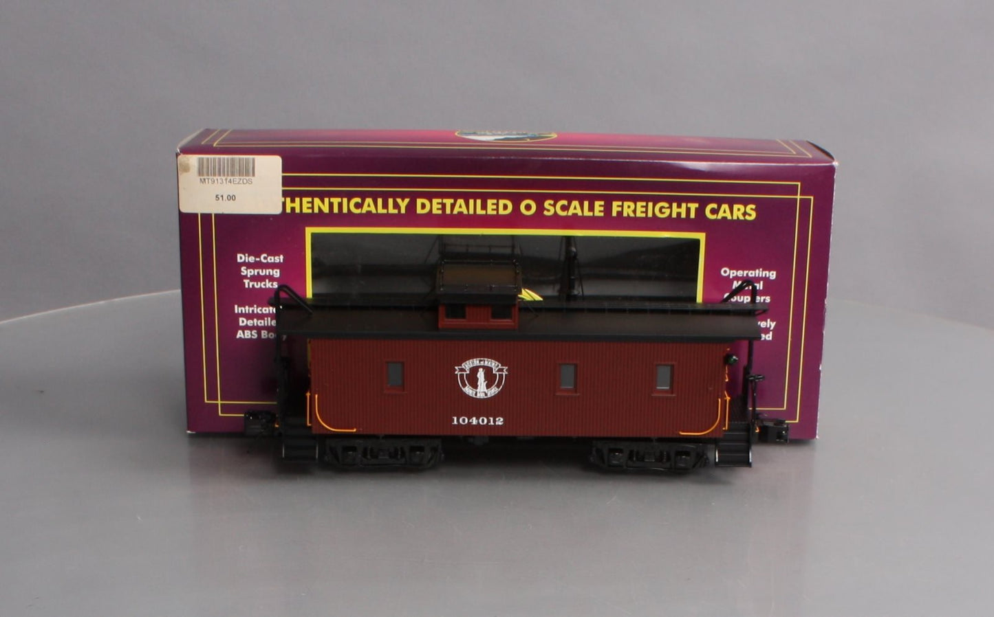 MTH 20-91314 Boston & Maine CA-1 Woodsided Caboose