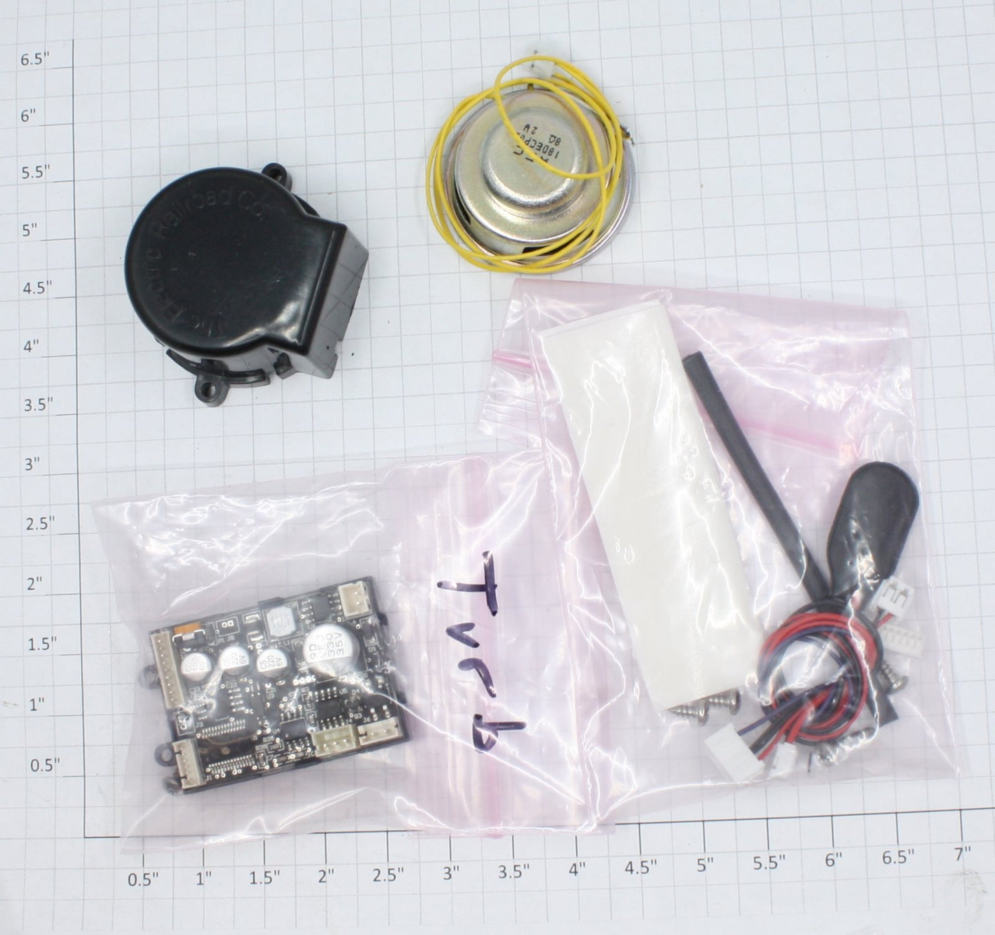 Electric Railroad ERRRSTURSTEAM ERR Turbine Steam Railsounds Kit