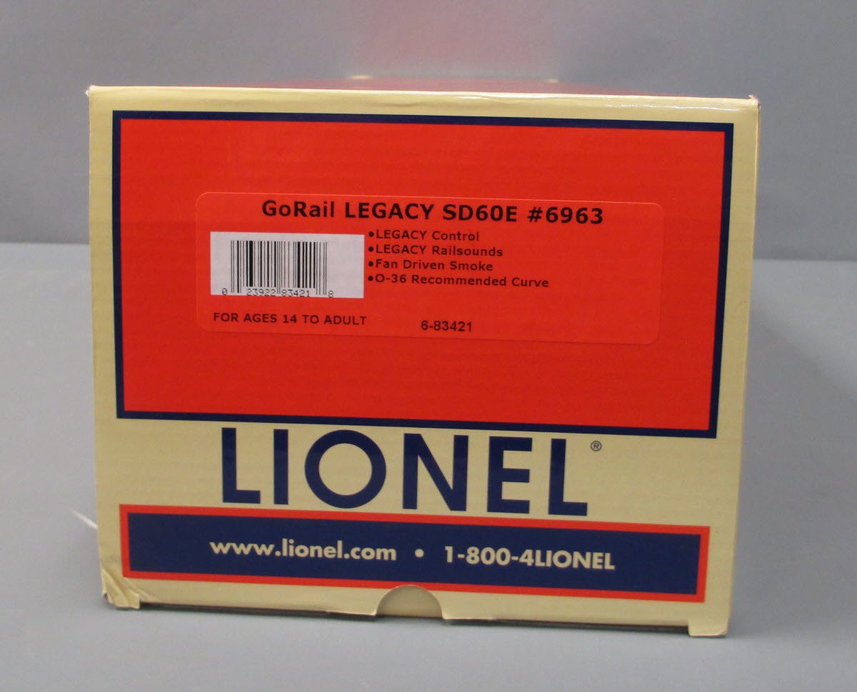 Lionel 6-83421 O Gauge Norfolk Southern Legacy SD60E Diesel Locomotive #6963
