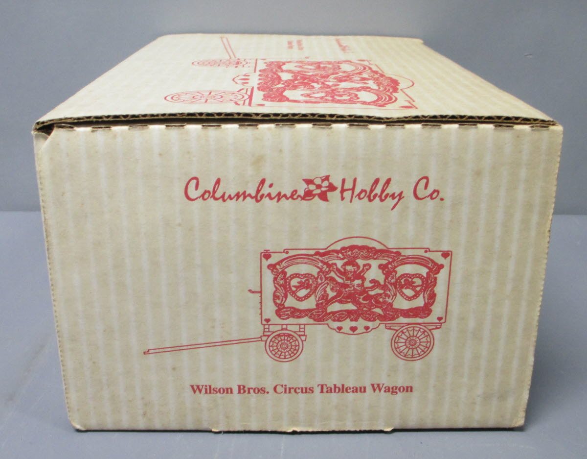 Columbine Hobby Co. Wilson Bros. Circus Angels Tableau Wagon EX/Box