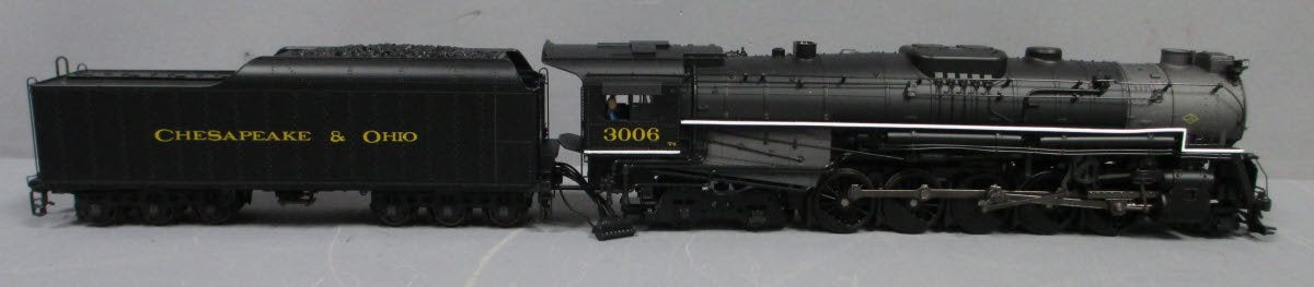 Broadway Limited 4587 HO C&O T-1 2-10-4 Steam Loco Paragon3 Sound/DC/DCC #3006
