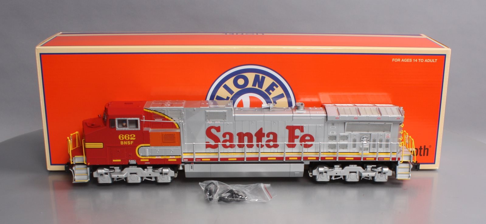 【動力有】新品　アサーン　HOゲージ　Santa Fe 601 C44-9W Lionel 1933222 O Burlington Northern Santa Fe Legacy C44-9W Diesel