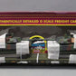 MTH 20-95346 O U.S. Army 60' Flat Car with 2 M1a Abrams Tanks #40102