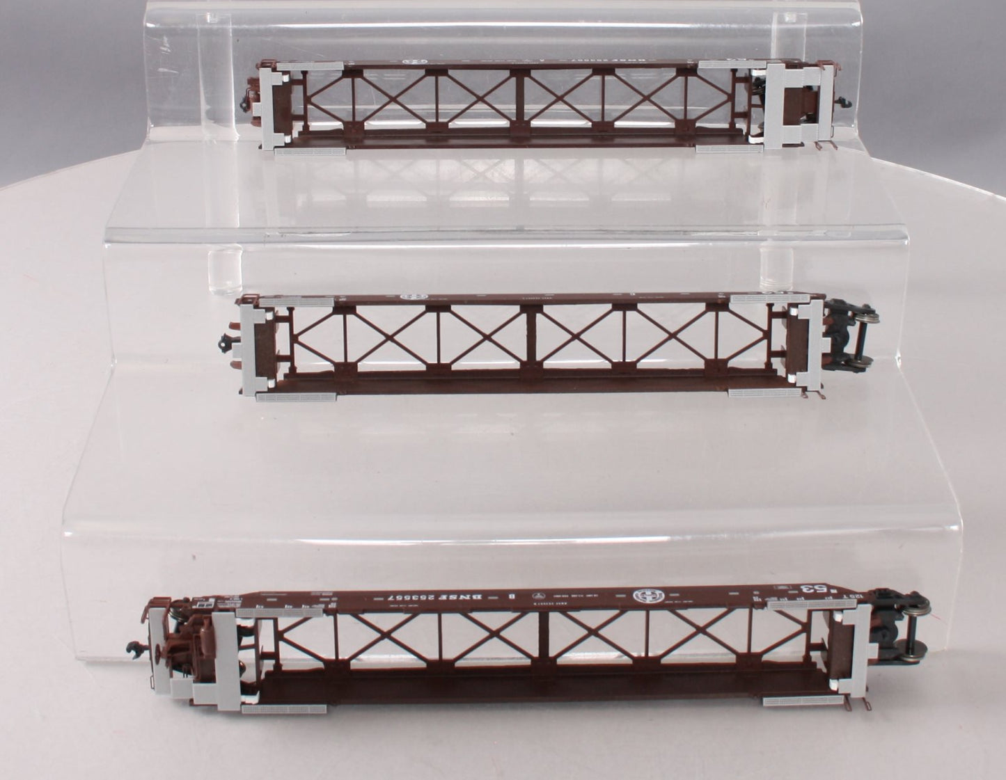 Kato 30-9013 HO BNSF Gunderson MAXI IV Wellcar #253557