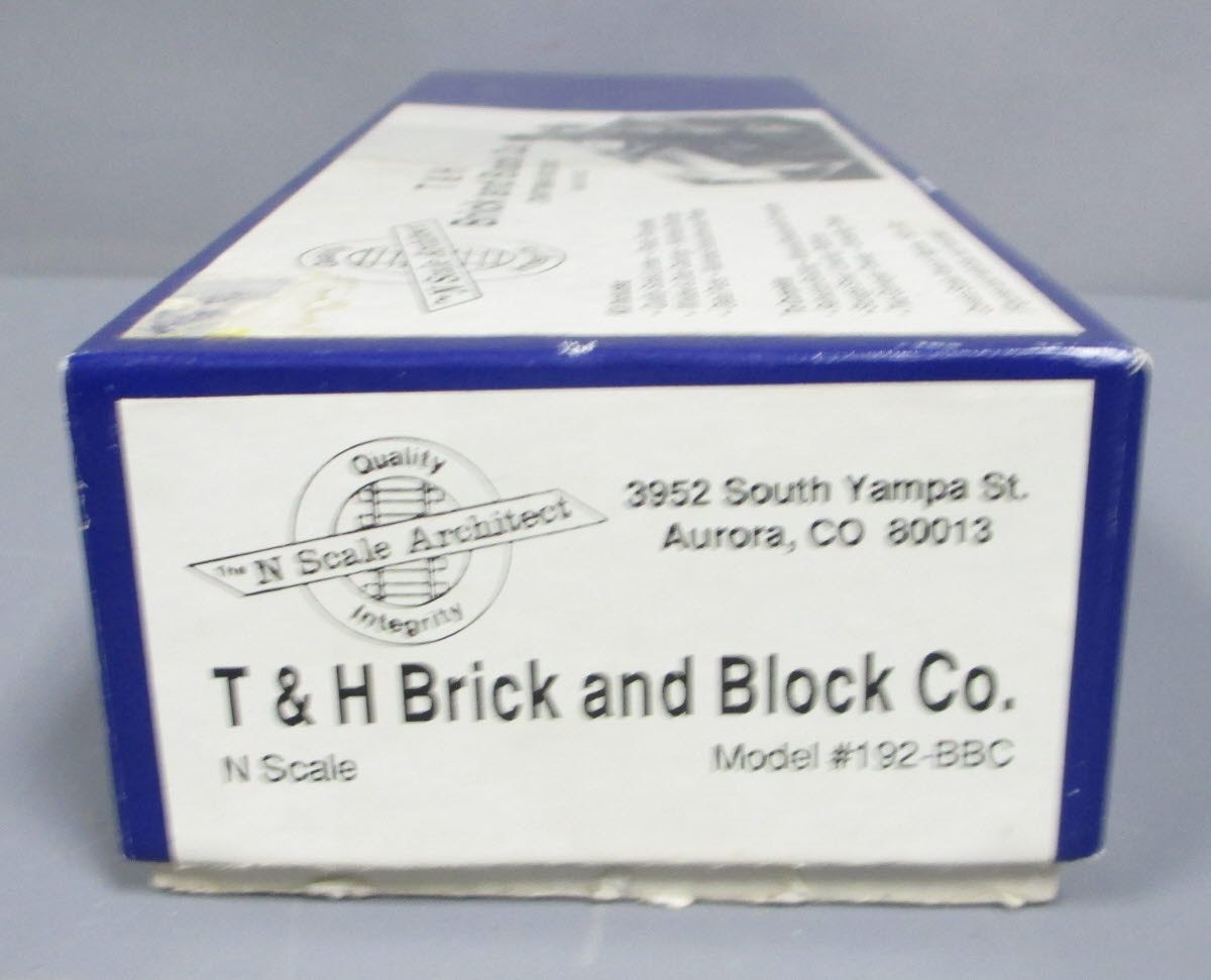 N Scale Architect 192-BBC N T&H Brick and Block Co. Kit