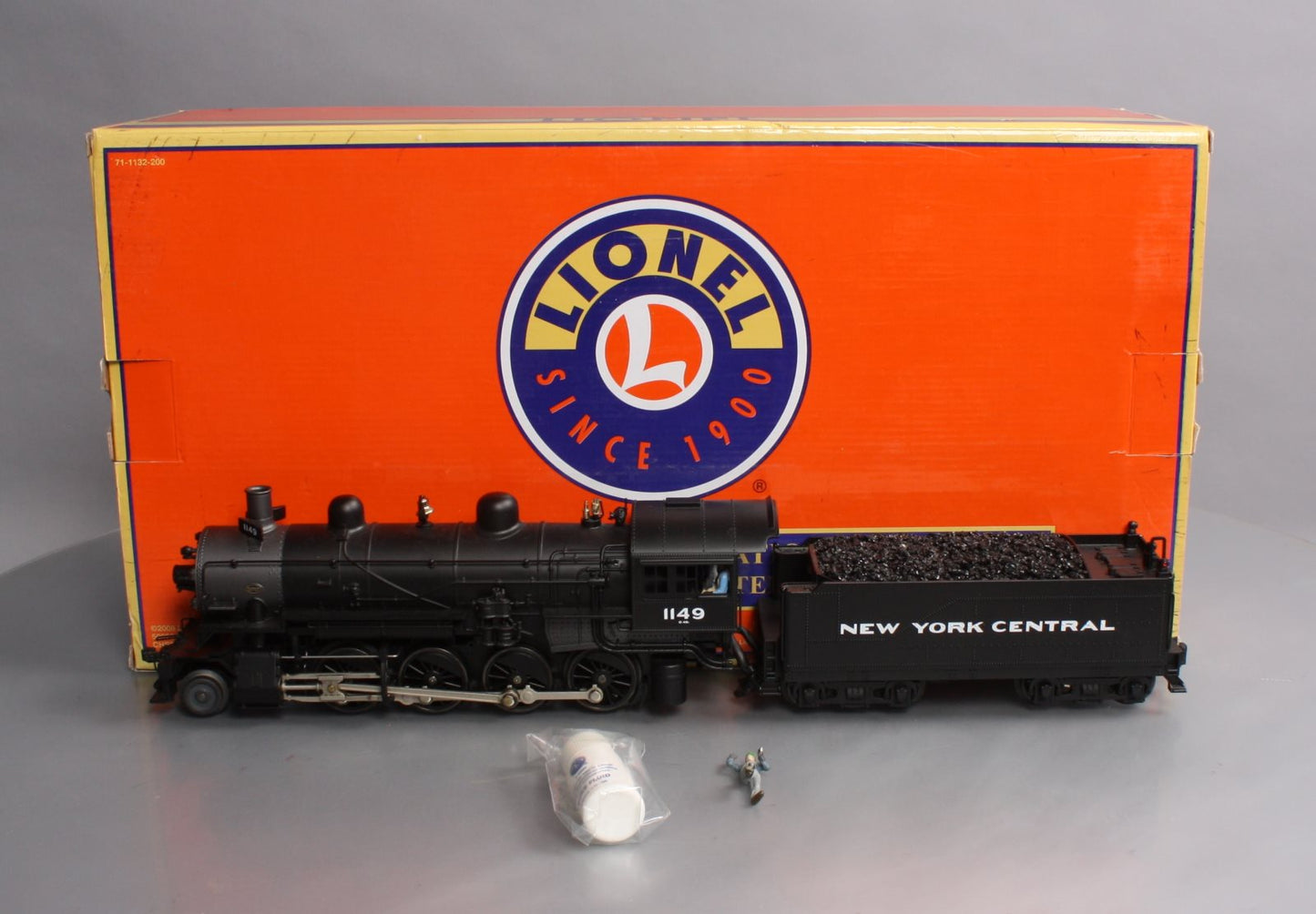 Lionel 6-11133 O Gauge New York Central 2-8-0 Consolidation #1149 - TMCC