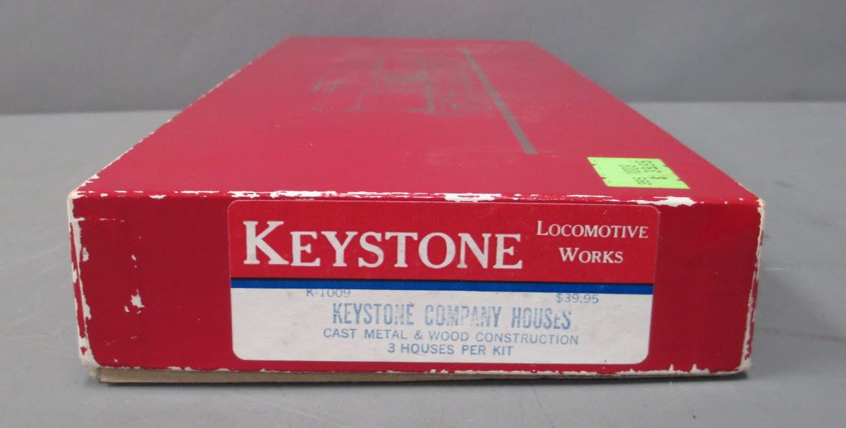 Keystone Locomotive K-1009 Company Houses Kit (Set of 3)