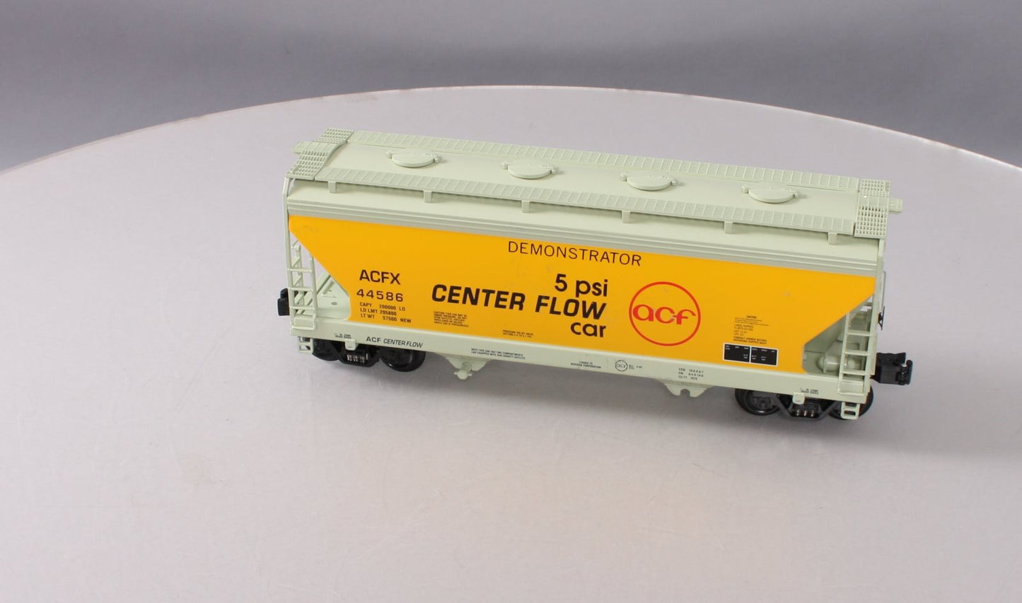 Lionel K-Line 6-22156 ACF Demonstrator 2-Bay Hopper #44586