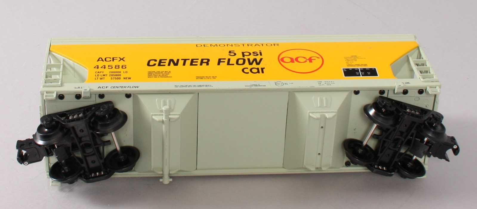 Lionel K-Line 6-22156 ACF Demonstrator 2-Bay Hopper #44586