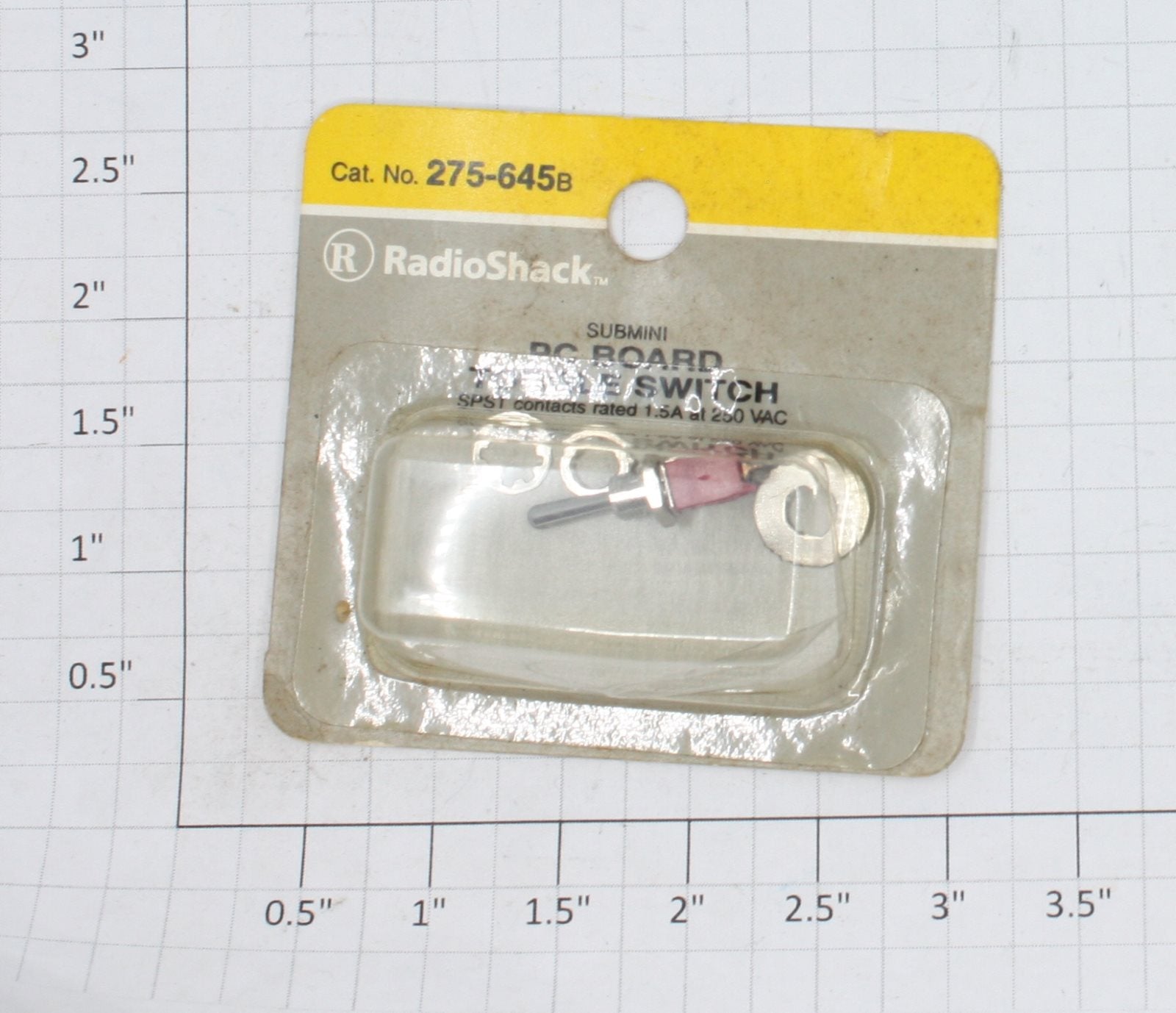 Radio Shack 275-645B PC Board Toggle Switch