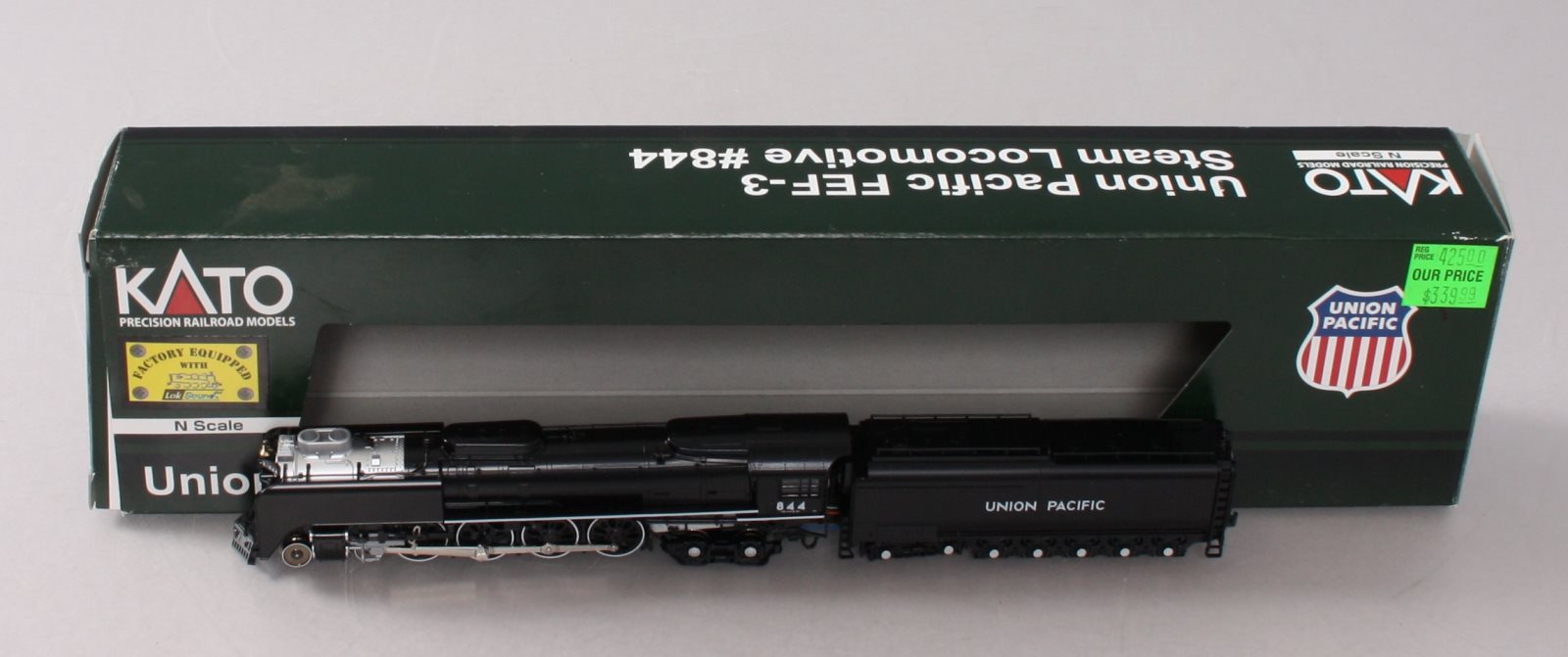Kato 1260401LS N Union Pacific FEF-3 Series 4-8-4 Steam