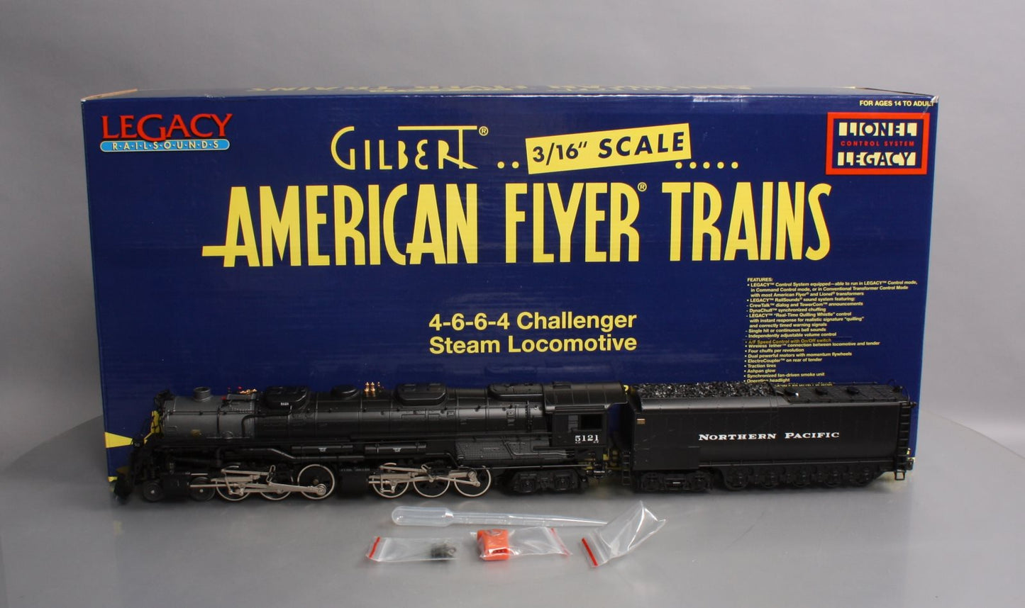 American Flyer 6-48090 S Northern Pacific 4-6-6-4 Challenger Steam Locomotive