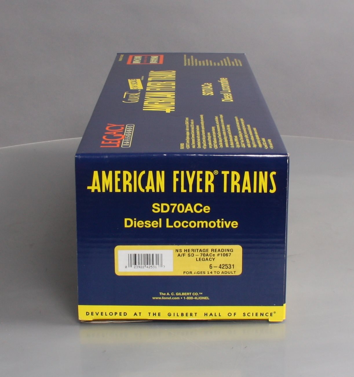 American Flyer 6-42531 S Reading NS Heritage SD70ACe Diesel Locomotive #1067