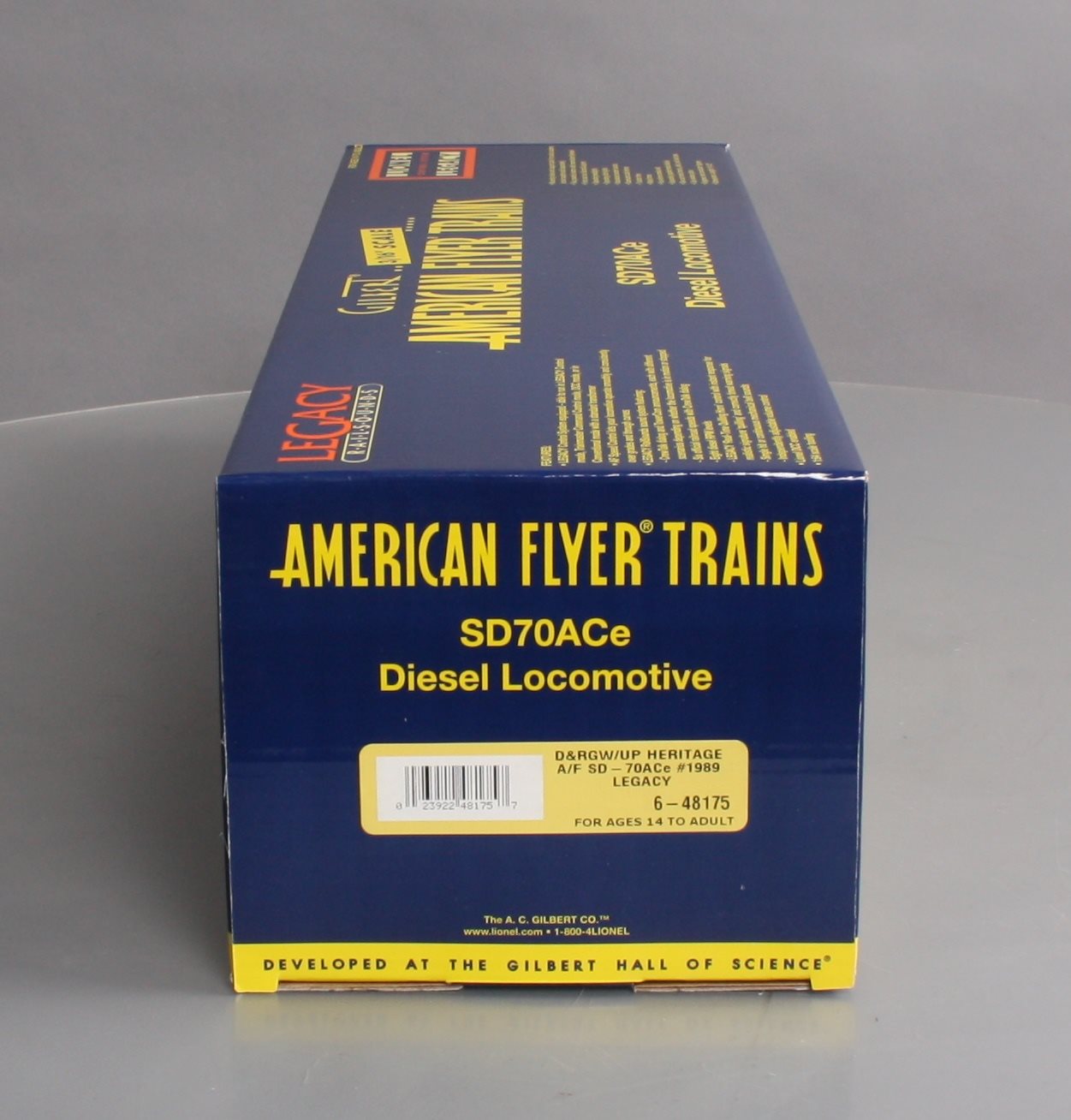 American Flyer 6-48175 S Rio Grande UP Heritage SD70ACe Diesel Engine #1870