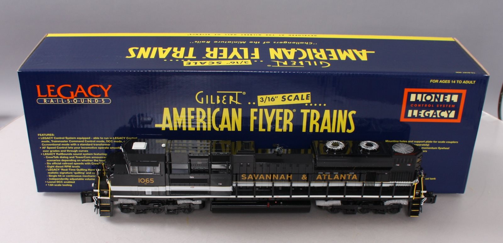 American Flyer 6-42533 S SA NS Heritage Legacy SD70Ace Diesel Locomotive #1065