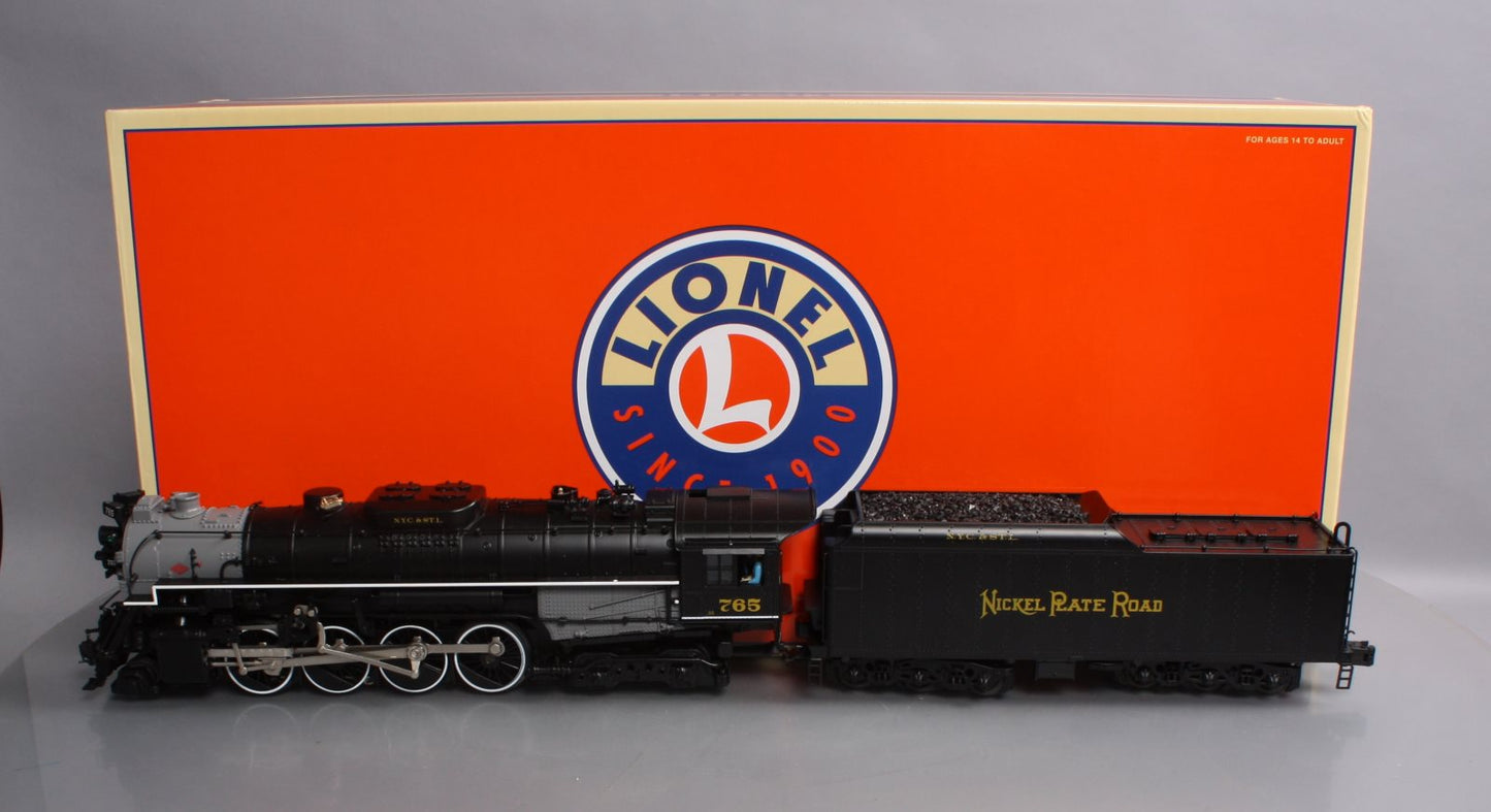 Lionel 6-84687 O Gauge Nickel Plate Road 2-8-4 Steam Locomotive & Tender #765