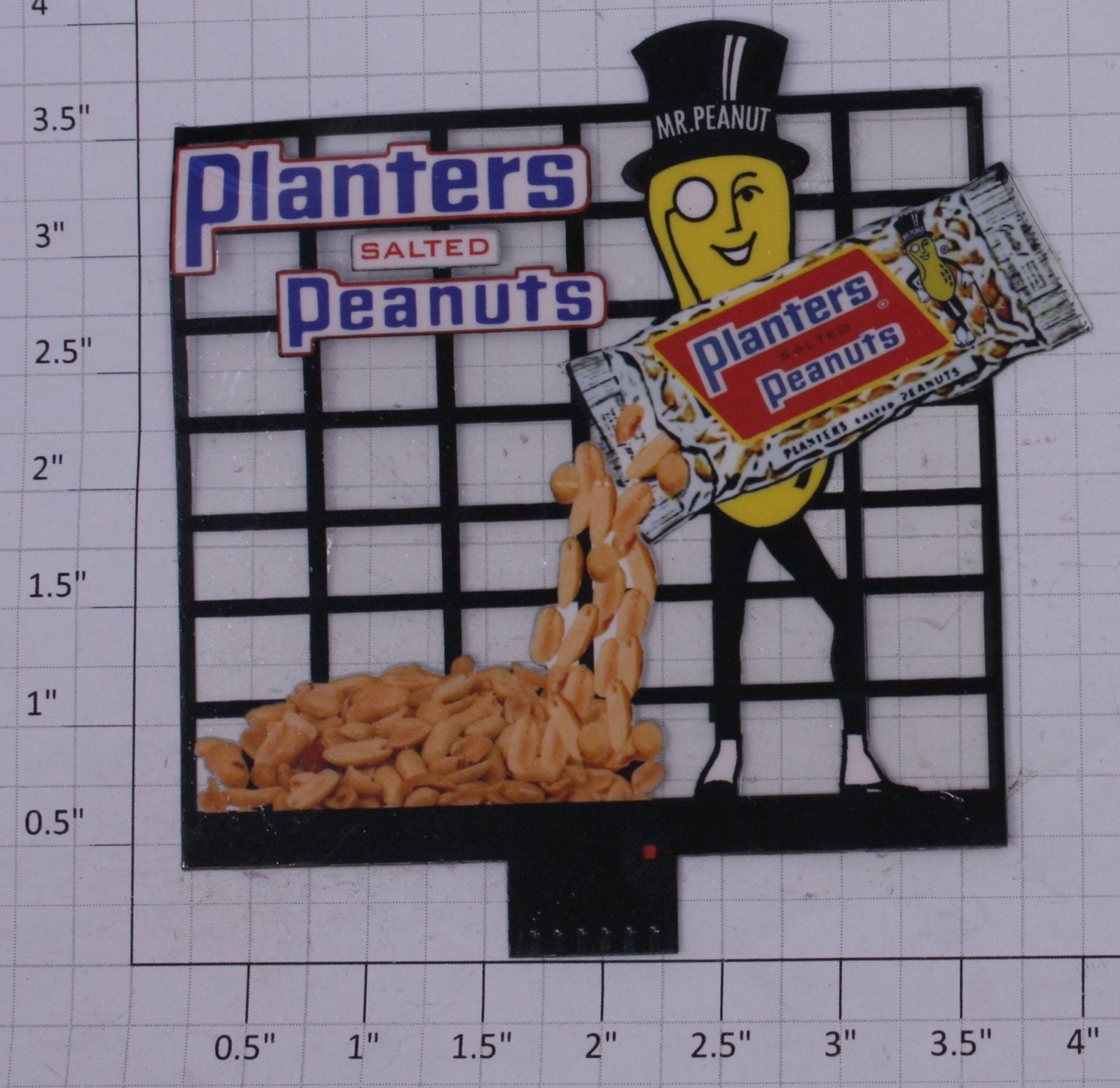 Miller Engineering 7061 Planters Peanuts Animated Billboard Parts Only