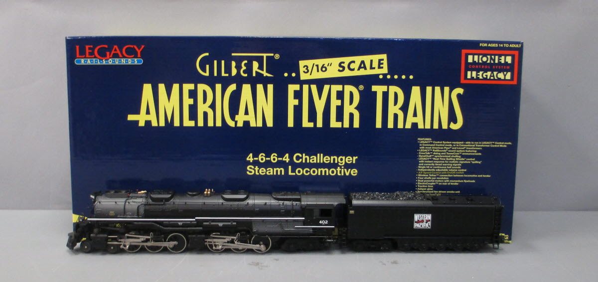 American Flyer 6-48091 S WP Legacy 4-6-6-4 Challenger Steam Locomotive #402