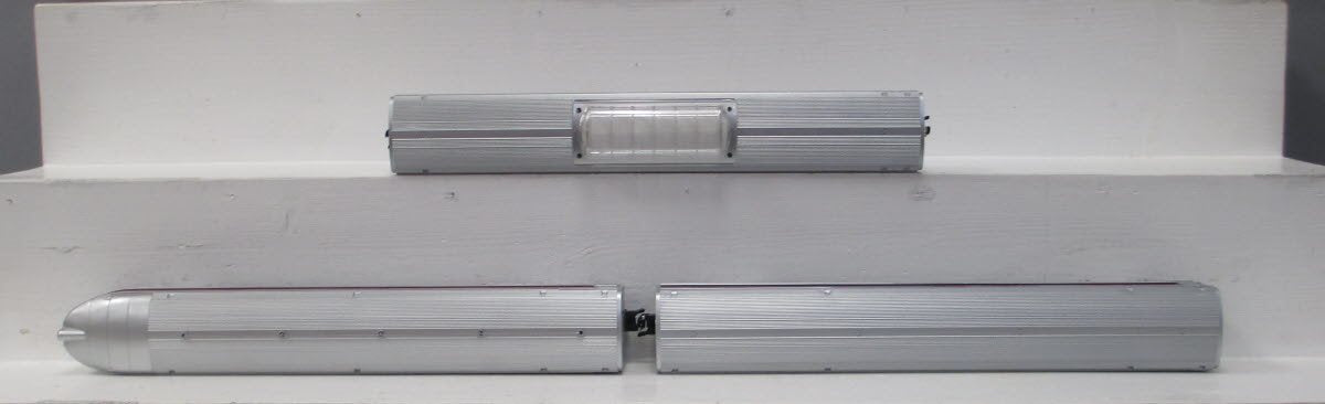 American Flyer 6-49930 S Scale Santa Fe Streamliner Passenger Cars (Set of 3)