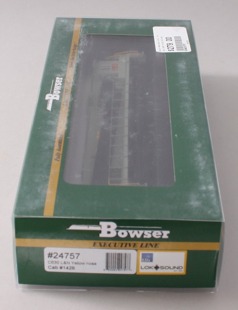 Bowser 24757 HO Louisville & Nashville C630 Alco Diesel Loco with Sound #1426