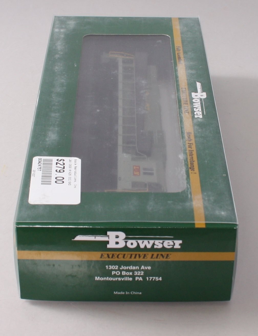 Bowser 24757 HO Louisville & Nashville C630 Alco Diesel Loco with Sound #1426