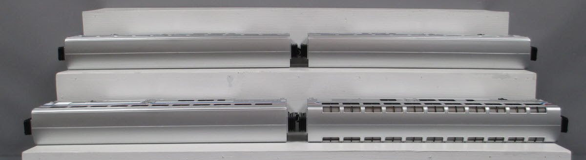 MTH 20-61039 Amtrak (Phase III) 4-Car 70' Superliner Passenger Set
