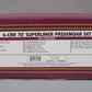 MTH 20-61039 Amtrak (Phase III) 4-Car 70' Superliner Passenger Set