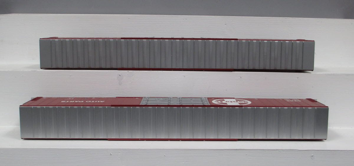 Lionel 6-81703 O Gauge Santa Fe 86' Scale Hi-Cube Boxcar (Set of 2)