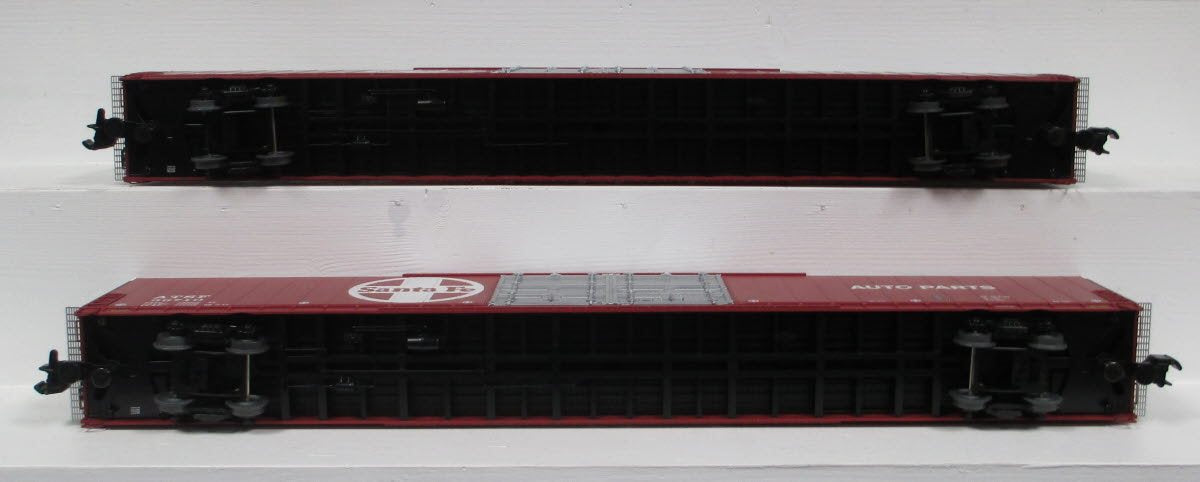 Lionel 6-81703 O Gauge Santa Fe 86' Scale Hi-Cube Boxcar (Set of 2)