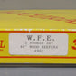 Accurail 4903 HO W.F.E. 3 Number Set 40'''' Wood Reefers (Set of 3)