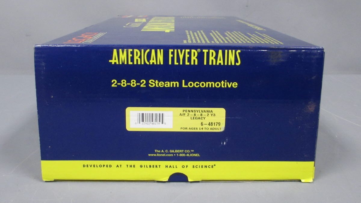 American Flyer 6-48179 S Scale 2-8-8-2 Pennsylvania Steam Locomotive #374